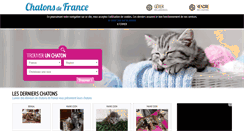 Desktop Screenshot of chatons-de-france.com